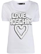 Love Moschino Graphic T-shirt - White