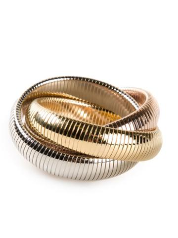 Janis Savitt Triple 'cobra' Bracelet