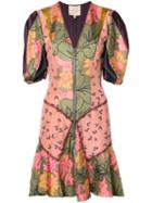 Roksanda Hirani Dress, Women's, Size: 12, Pink/purple, Silk