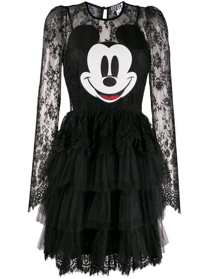 Aniye By Mickey Mouse Dress - Black