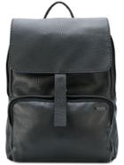 Zanellato Large Leather Backpack - Black