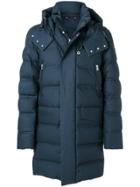 Peuterey Hooded Padded Parka - Blue