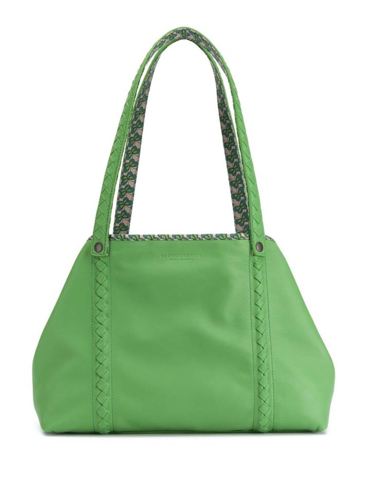 Bottega Veneta Intrecciato Detail Tote - Neutrals