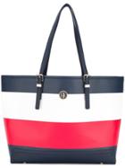 Tommy Hilfiger Stripe Tote Bag - Blue