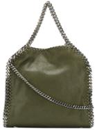 Stella Mccartney - Small Falabella Tote - Women - Artificial Leather/metal - One Size, Green, Artificial Leather/metal