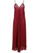 Lost & Found Rooms Raw Edge Camisole Dress - Red