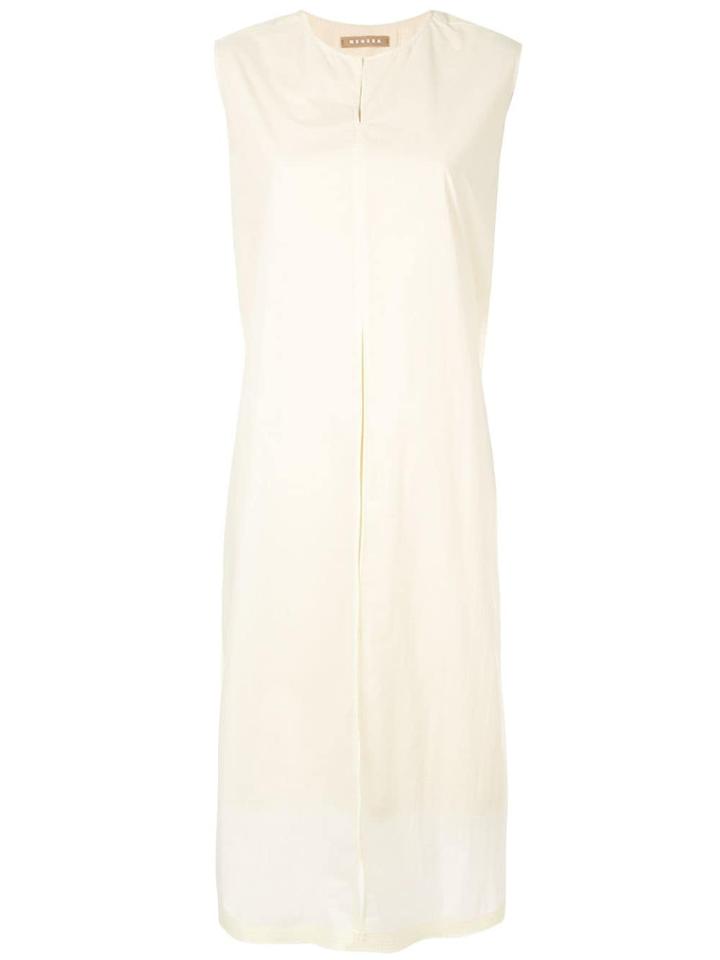 Nehera Front Panel Midi Dress - Yellow