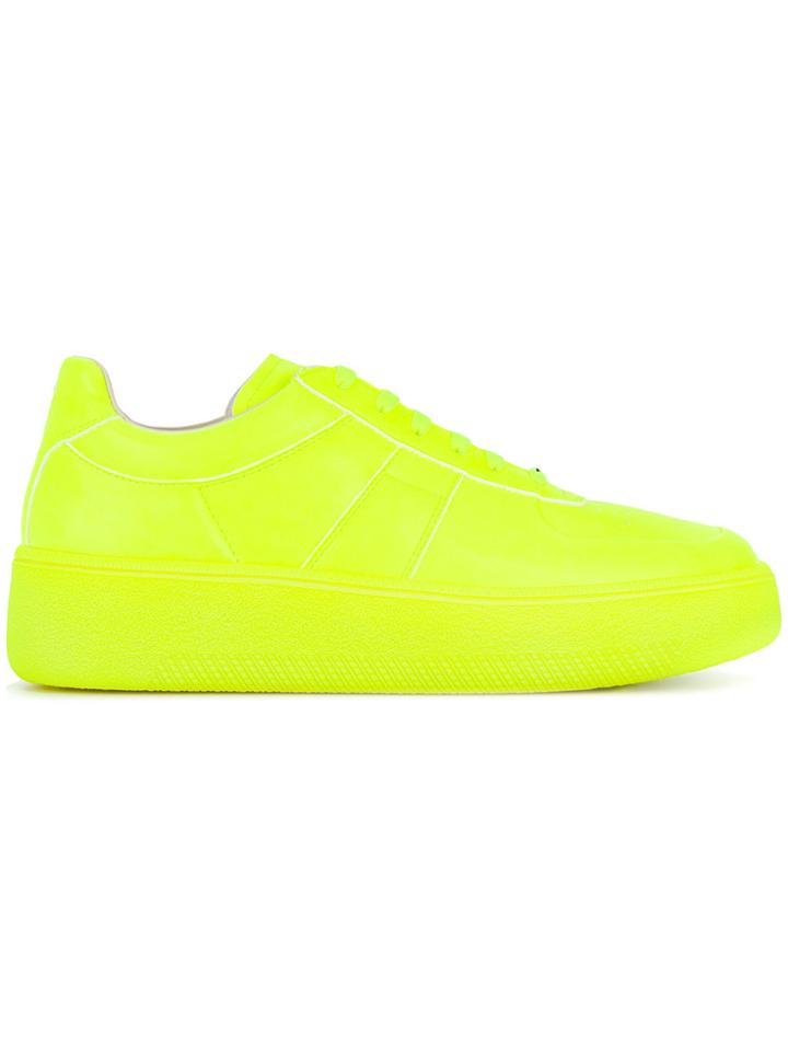 Maison Margiela Low Top Sneakers - Yellow & Orange