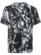 Ps By Paul Smith Animal Print T-shirt, Men's, Size: Small, Black, Cotton
