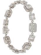 Gemco 18kt White Gold And Diamond Bracelet - Metallic