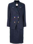 Chanel Pre-owned Two-piece Dress Suit - Blue