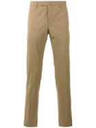 Incotex - Plain Chinos - Men - Cotton/spandex/elastane - 48, Nude/neutrals, Cotton/spandex/elastane