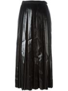 Golden Goose Deluxe Brand Pleated Maxi Skirt, Women's, Size: Medium, Grey, Polyester/wool
