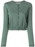 Red Valentino Cropped Cardigan - Green