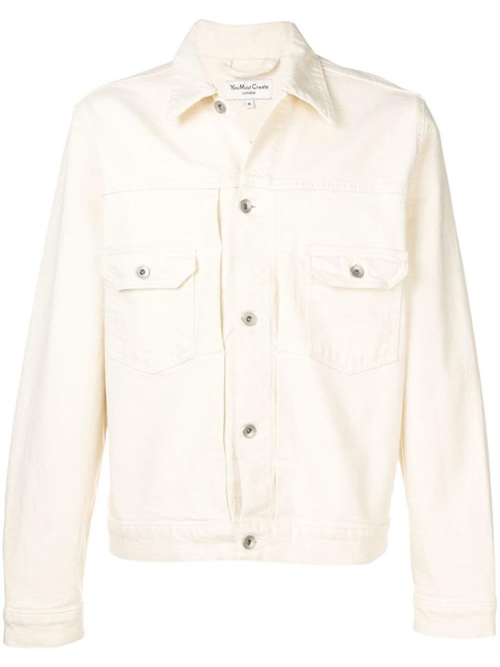 Ymc Classic Denim Jacket - Neutrals