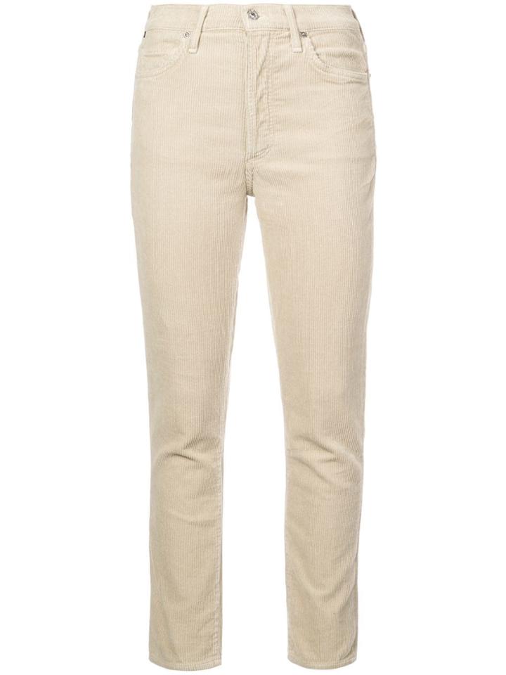 Citizens Of Humanity Olivia Slim Ankle Jeans - Nude & Neutrals