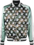 Valentino Camustars Bomber Jacket - Green