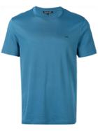 Michael Kors Collection Embroidered Logo T-shirt - Blue