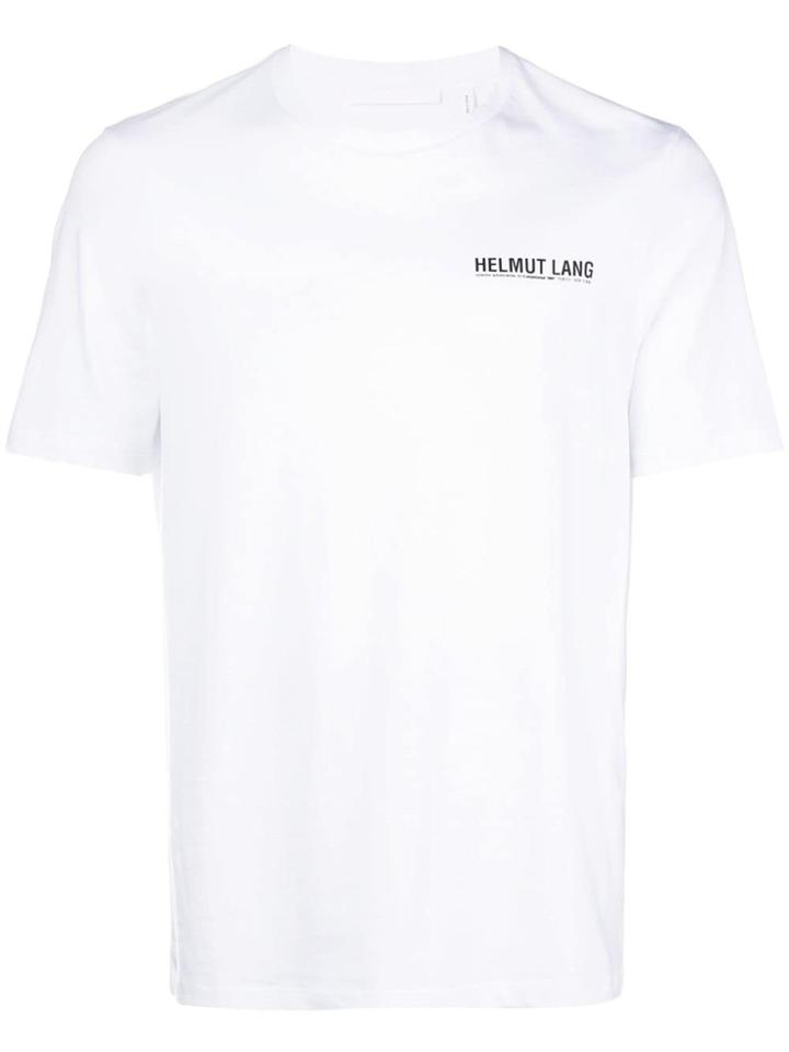 Helmut Lang Logo Patch T-shirt - White