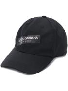 Dolce & Gabbana Logo Tape Cap - Black