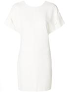 Iro Cut Out Sleeve Mini Dress - White
