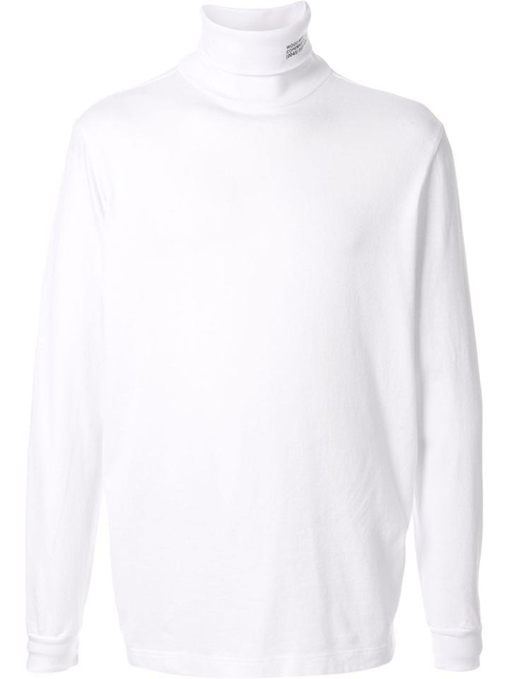 Wood Wood Austin Turtleneck Sweatshirt - White