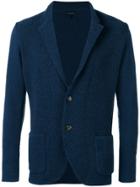 Lardini Textured Two-button Jacket - Blue