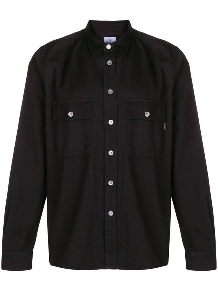 Ps Paul Smith Denim Shirt - Black