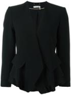 Chloé Draped Jacket, Women's, Size: 38, Black, Acetate/viscose/silk/acetate