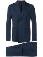 Z Zegna Double-breasted Suit - Blue