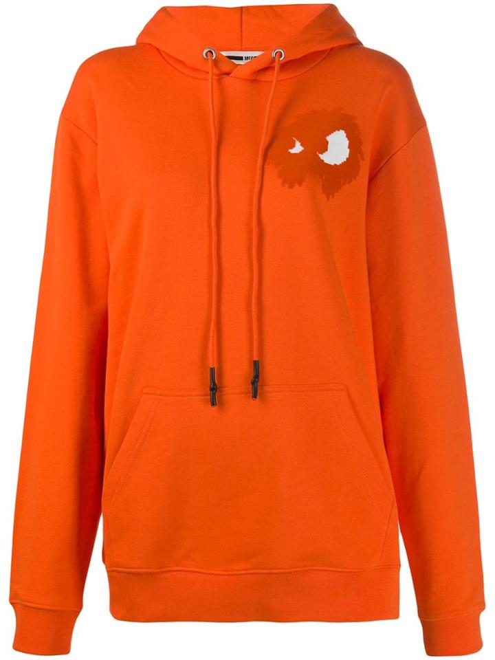 Mcq Alexander Mcqueen Monster Hoodie - Orange