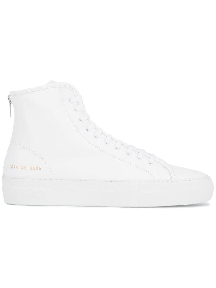 Common Projects Tournament High Sneakers - White