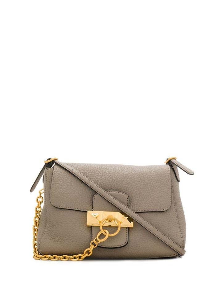 Mulberry Mini Keeley Heavy Grain Tote Bag - Brown