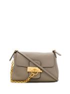 Mulberry Mini Keeley Heavy Grain Tote Bag - Brown