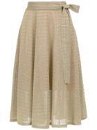 Cecilia Prado Knit Brida Skirt - Neutrals