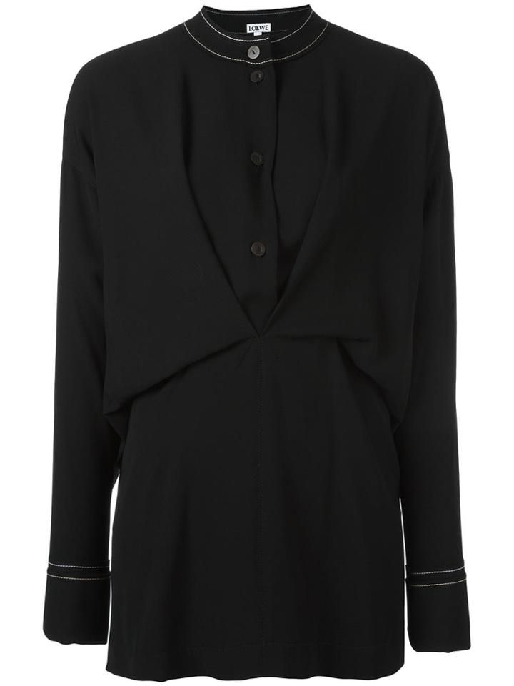 P.a.r.o.s.h. Bell Sleeve Blouse - Blue