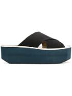 Flamingos Mamater Open-toe Sandals - Black