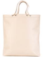 Isaac Reina - Adjustable Tote Bag - Women - Calf Leather - One Size, Nude/neutrals, Calf Leather