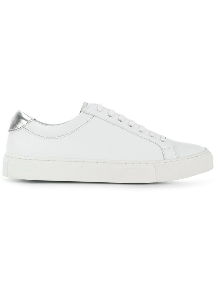 Courrèges Lace Up Sneakers - White