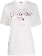 Undercover Little Girl Lost Print T-shirt - White