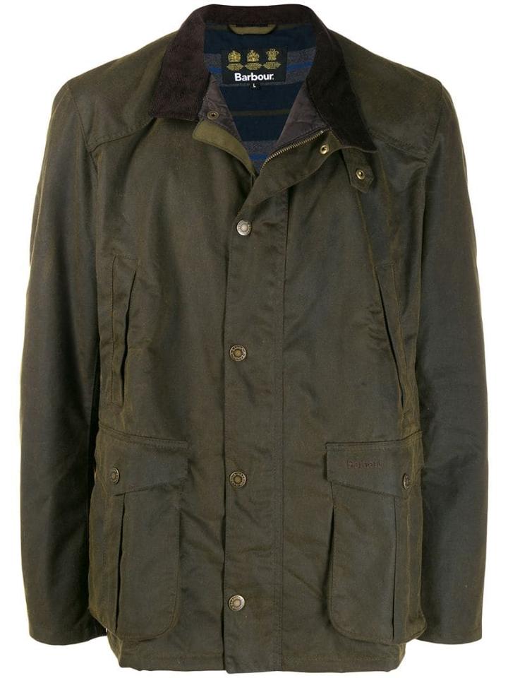 Barbour Military Style Jacket - Green