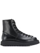 Neil Barrett Lace Up Boots - Black