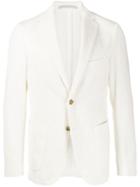 Eleventy Corduroy Blazer - White