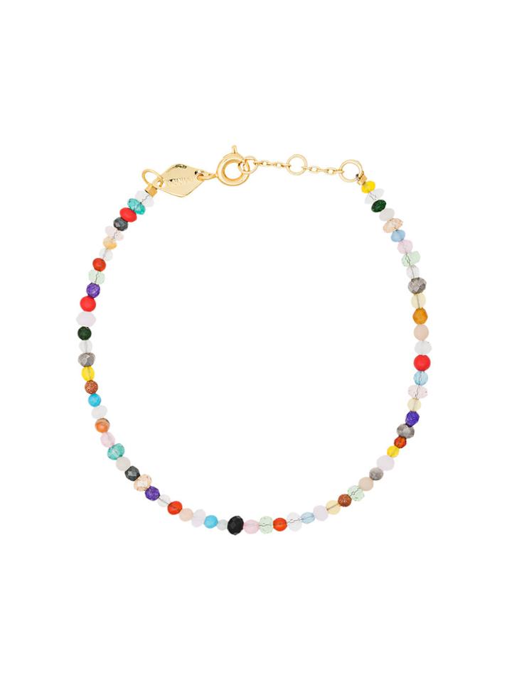 Anni Lui Multicoloured Iris Mix Gold Plated Bracelet