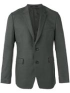 Paul Smith Two-button Blazer, Men's, Size: 38, Grey, Wool/cupro
