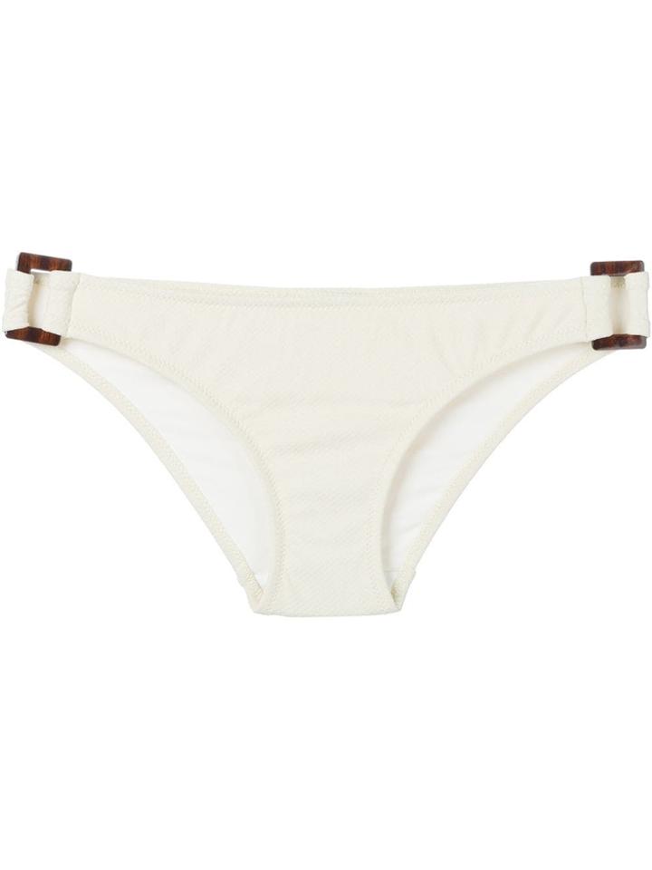 Heidi Klein 'tahiti' Rectangle Bikini Bottoms - Nude & Neutrals