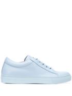 Christian Wijnants Leather Lace-up Sneakers - Blue