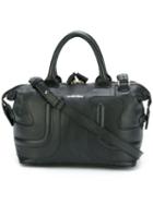 See By Chloé - 'kay' Tote - Women - Cotton/calf Leather - One Size, Black, Cotton/calf Leather
