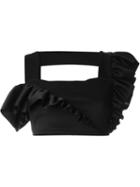 Mm6 Maison Margiela Ruffled Crop Top