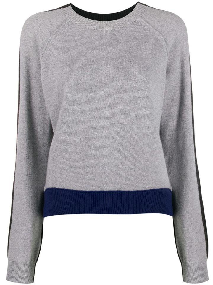 Dorothee Schumacher Contrast Panel Jumper - Black